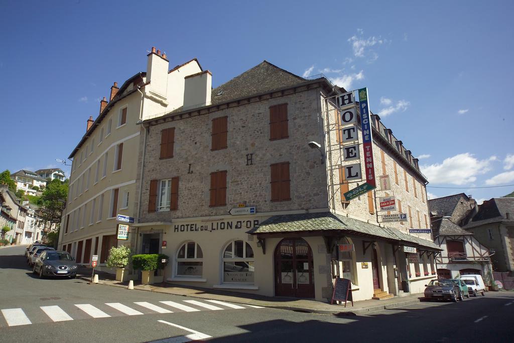 Hotel Du Lion D'Or Entraygues-sur-Truyere Exterior photo